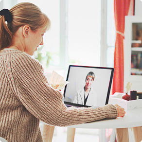 Patient using Hellocare